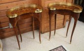 PAIR OF LOUIS XV/XVI STYLE INL