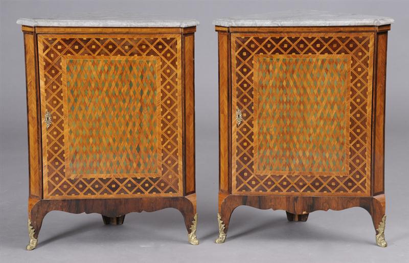 PAIR OF LOUIS XV/XVI TRANSITIONAL