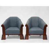 Pair of Lounge Chairs by Micha
