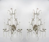 PAIR OF LUMINAIRE THREE-LIGHT
