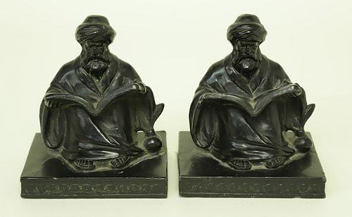 PAIR OF L.V. ARONSON BLACK