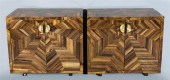 PAIR OF MADE GOODS JADA CHEVRO