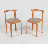 PAIR OF MAGNUS OLESEN BEECH CH