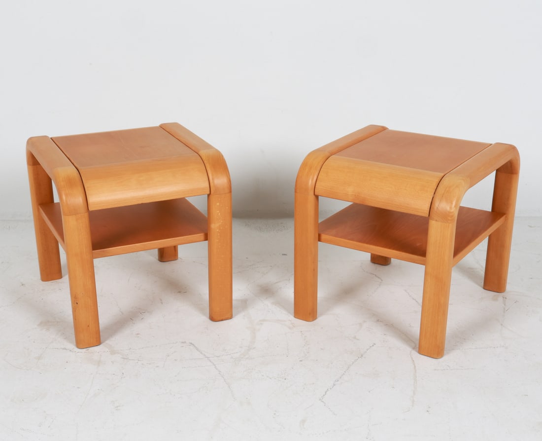 PAIR OF MAGNUS OLESEN BEECH SIDE