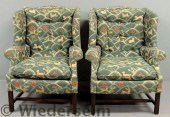 Pair of mahogany Chippendale s