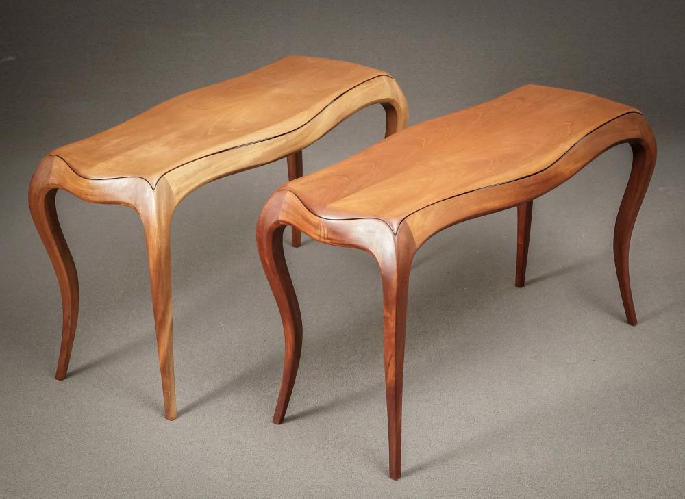 PAIR OF MAHOGANY