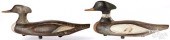 PAIR OF MAINE CARVED AND PAINT