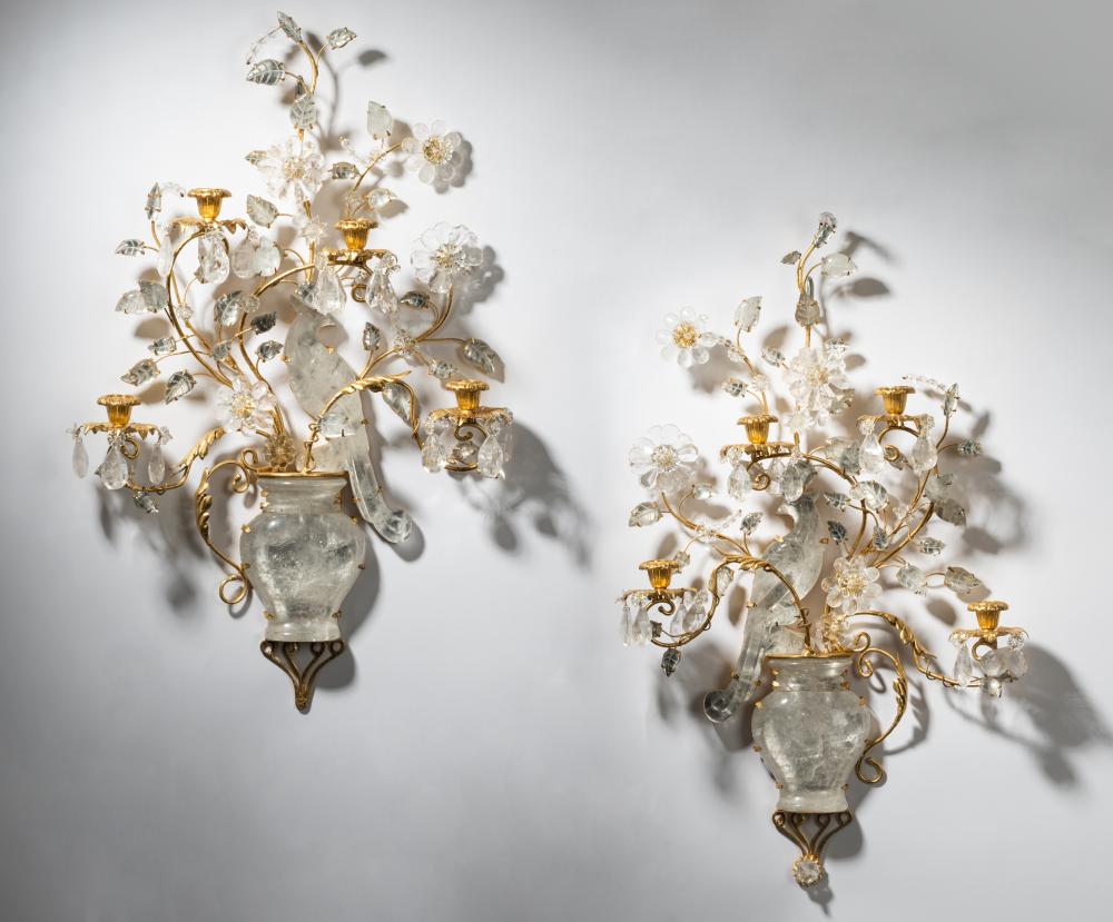 PAIR OF MAISON BAGUES-STYLE