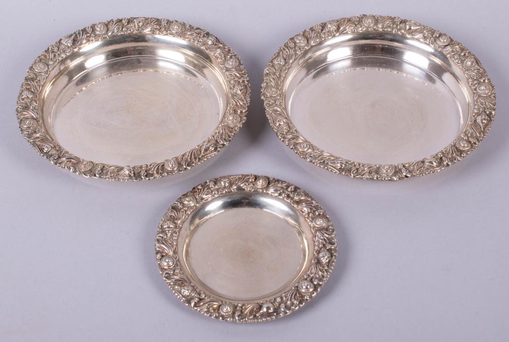 PAIR OF MAISON ODIOT SILVER WINE