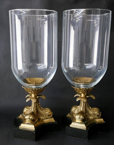 PAIR OF MAITLAND SMITH DOLPHIN