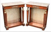 PAIR OF MAITLAND SMITH MARBLE