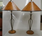 PAIR OF MAITLAND SMITH PATINAT