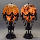 PAIR OF MAITLAND SMITH PIN SHE