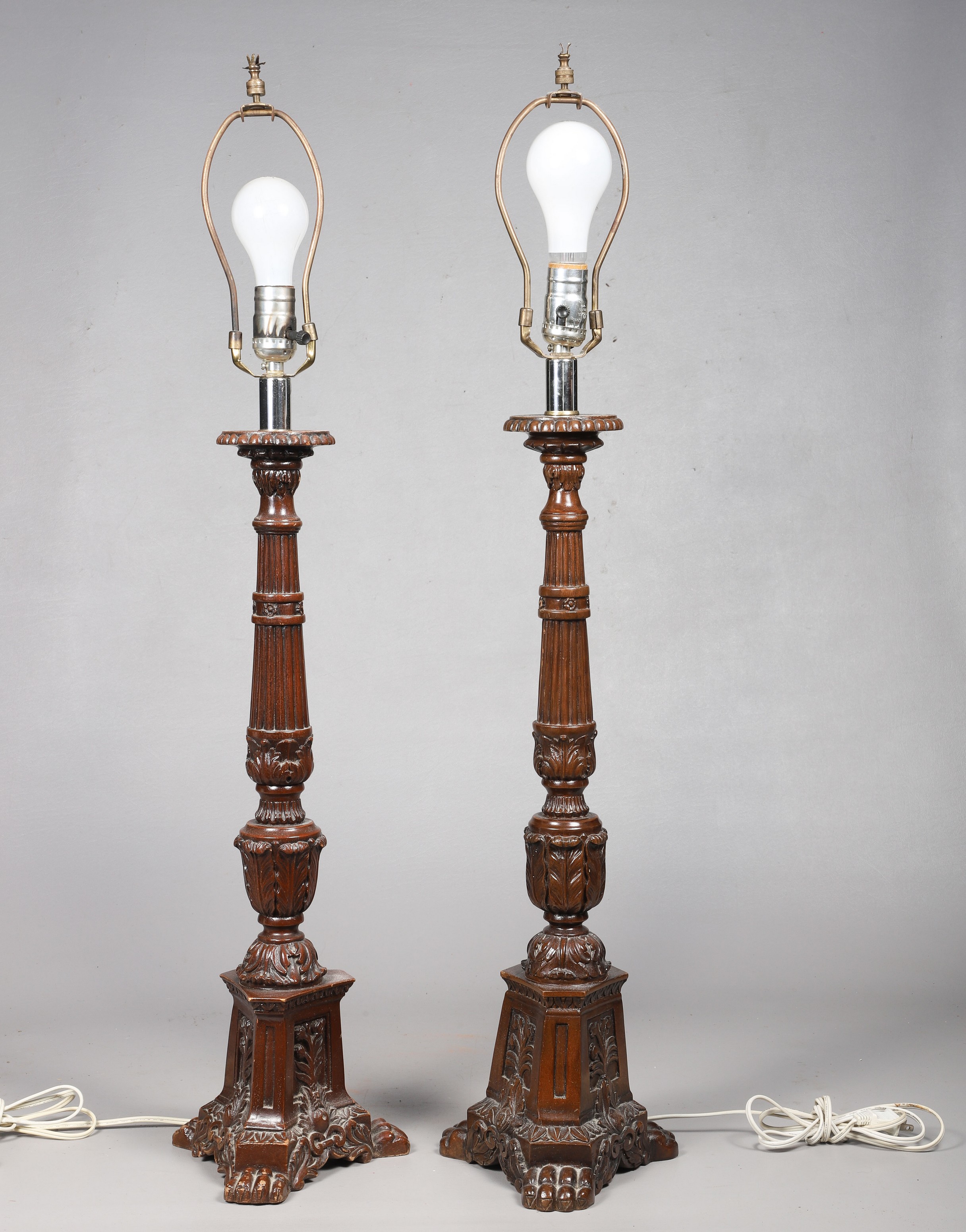 Pair of Maitland Smith sirocco wood