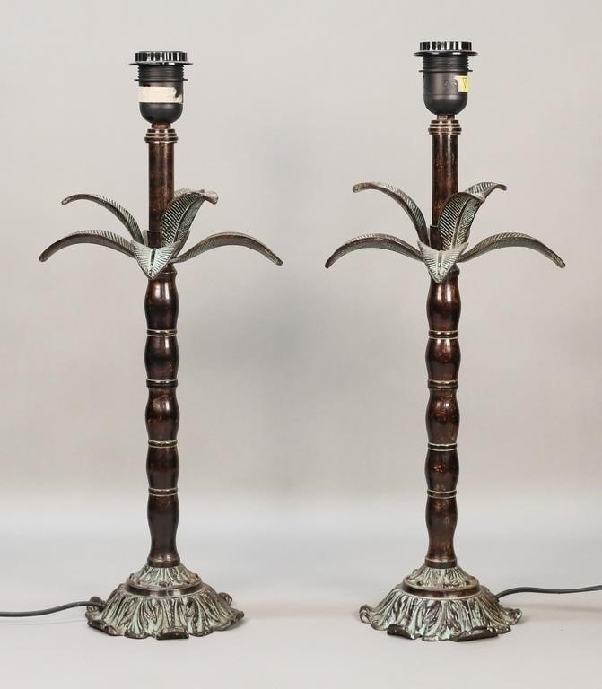 PAIR OF MAITLAND-SMITH STYLE PALM