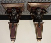 PAIR OF MAITLAND SMITH TOOLED
