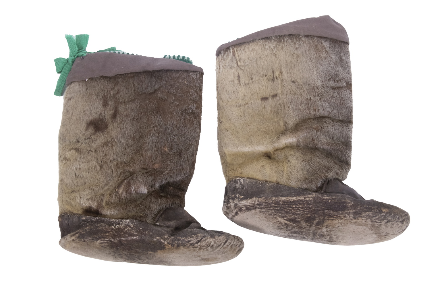 PAIR OF MAN'S TALL SEALSKIN BOOTS