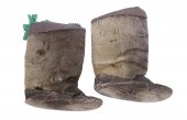 PAIR OF MAN'S TALL SEALSKIN BO