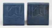 PAIR OF MARBLEHEAD POTTERY "SA