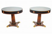 PAIR OF MARINER GILT METAL-MOU