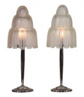 PAIR OF MARIUS-ERNEST SABINO T