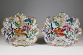 PAIR OF MASON'S IRONSTONE SHEL