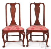 PAIR OF MASSACHUSETTS QUEEN AN
