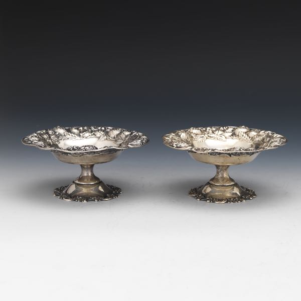 PAIR OF MAUSER STERLING SILVER