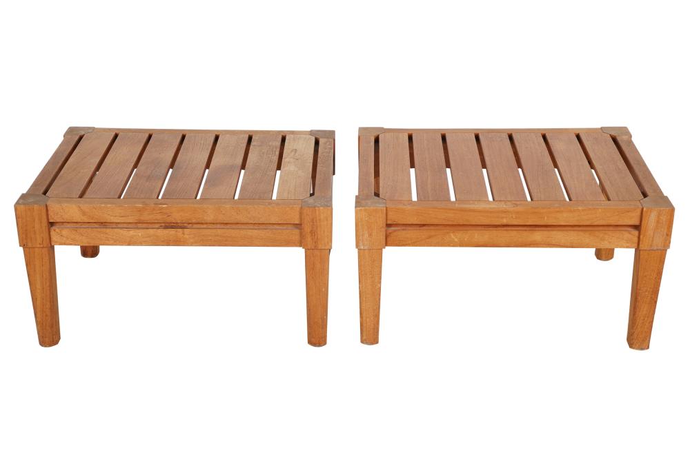 PAIR OF MCGUIRE TEAK
