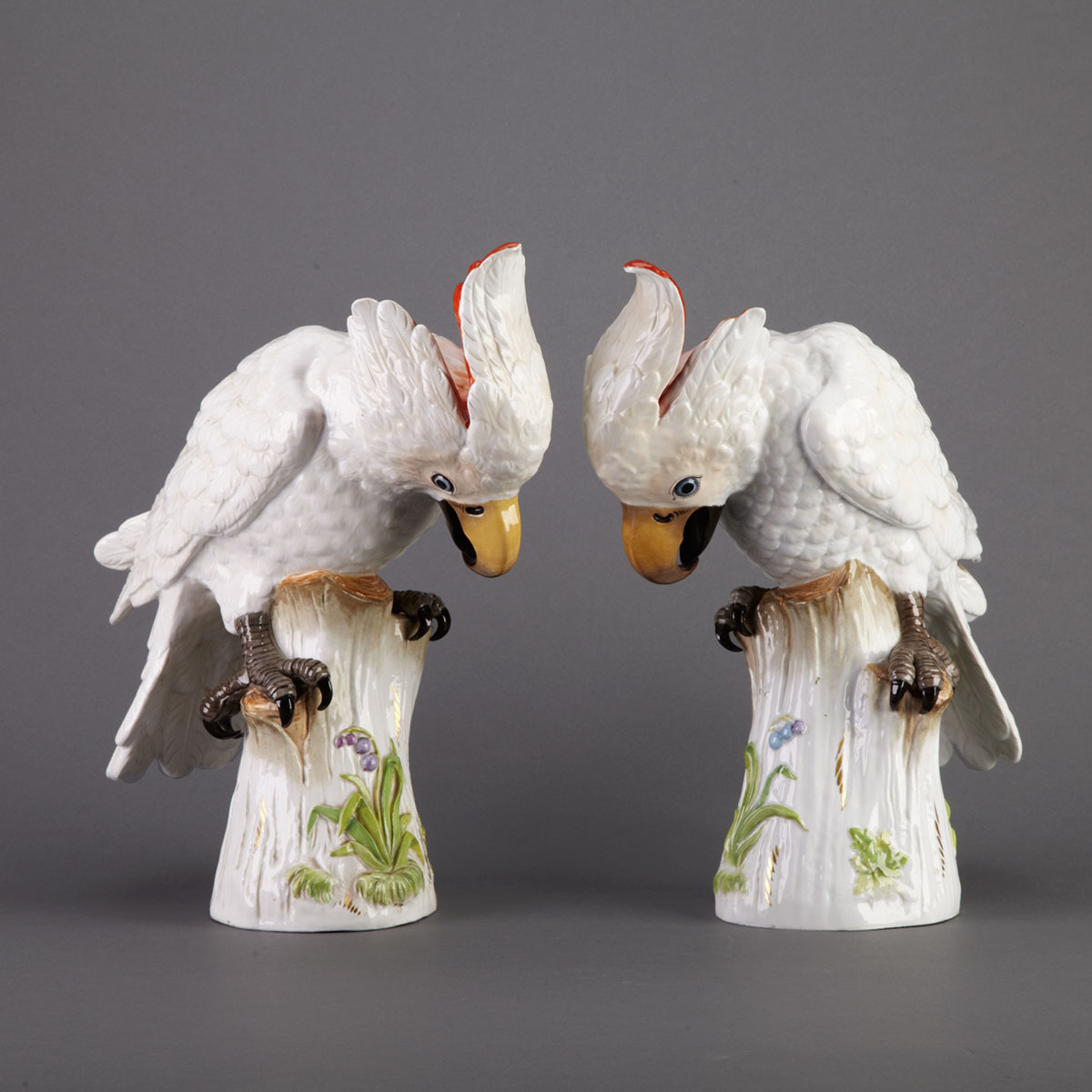 Pair of Meissen Models of