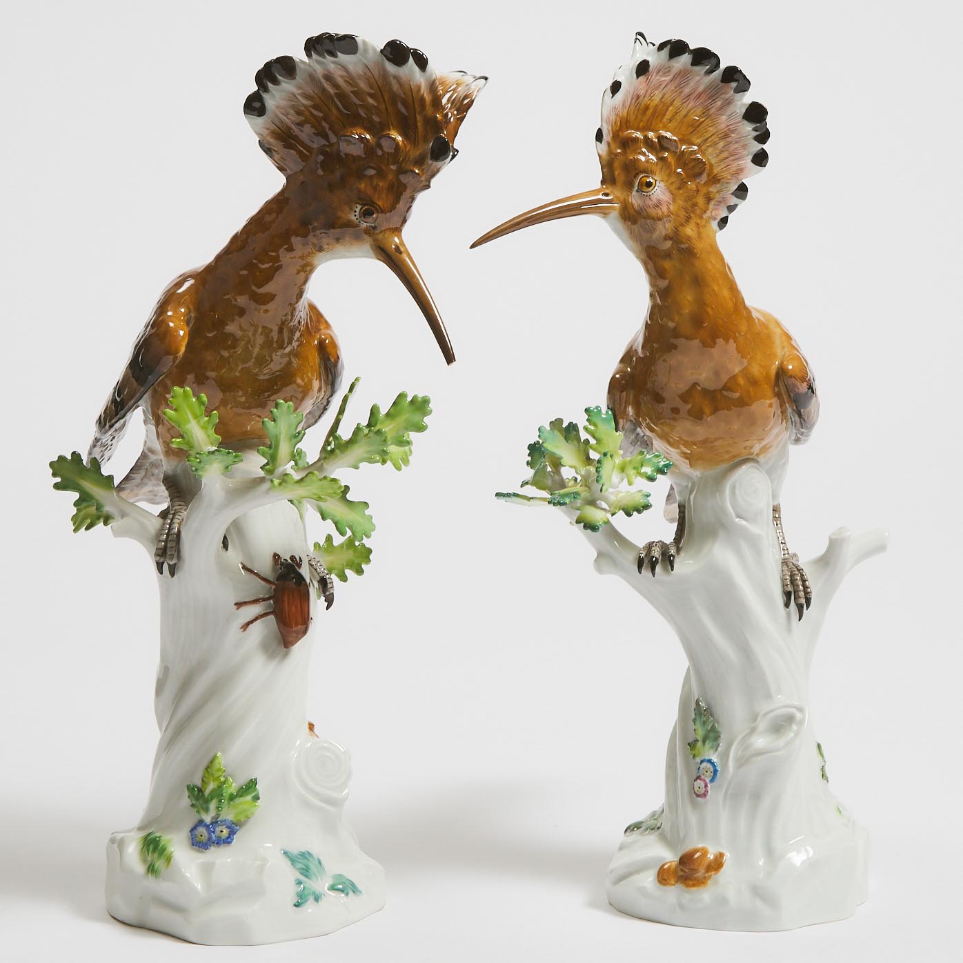 Pair of Meissen Models of