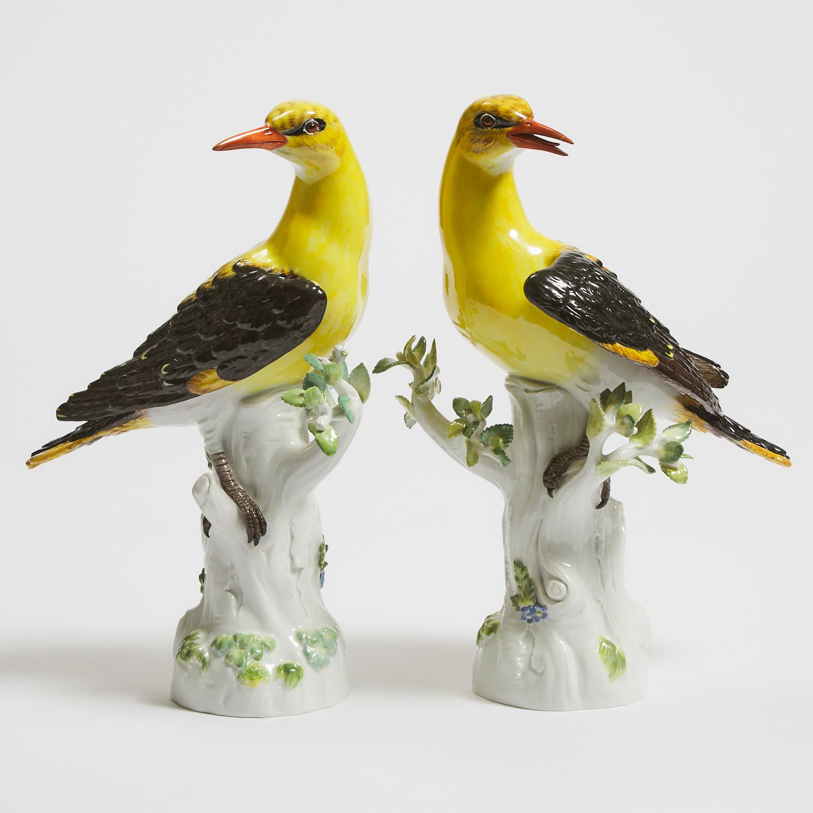 Pair of Meissen Models of Golden