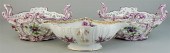 PAIR OF MEISSEN PIERCED BASKET