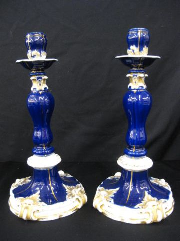 Pair of Meissen Porcelain