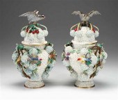 Pair of Meissen porcelain 'Sch