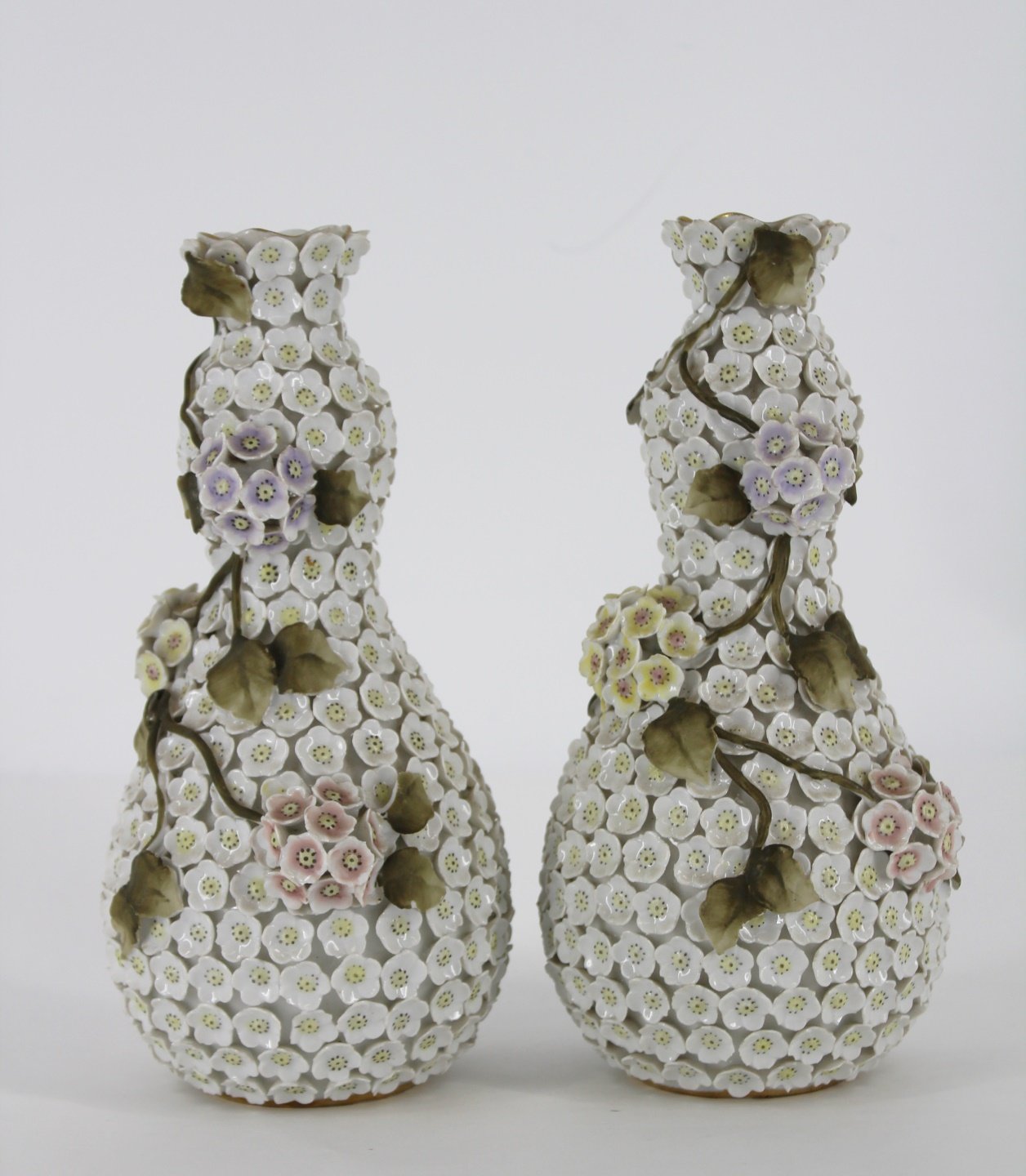 PAIR OF MEISSEN STYLE