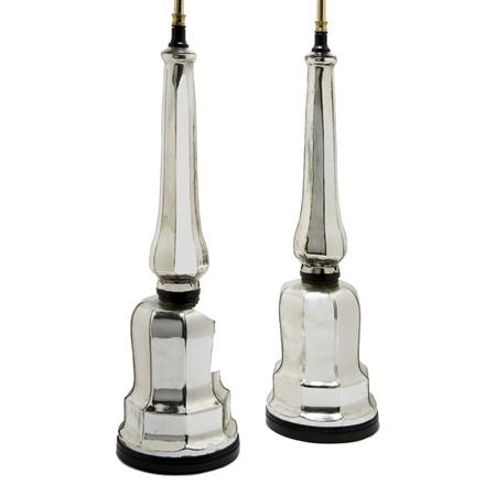 Pair of Mercury Glass Style