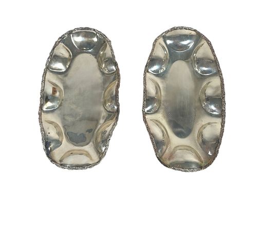PAIR OF MERU MEXICAN STERLING