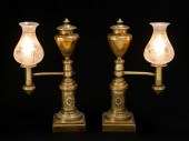 PAIR OF MESSENGER & SONS ARGAN