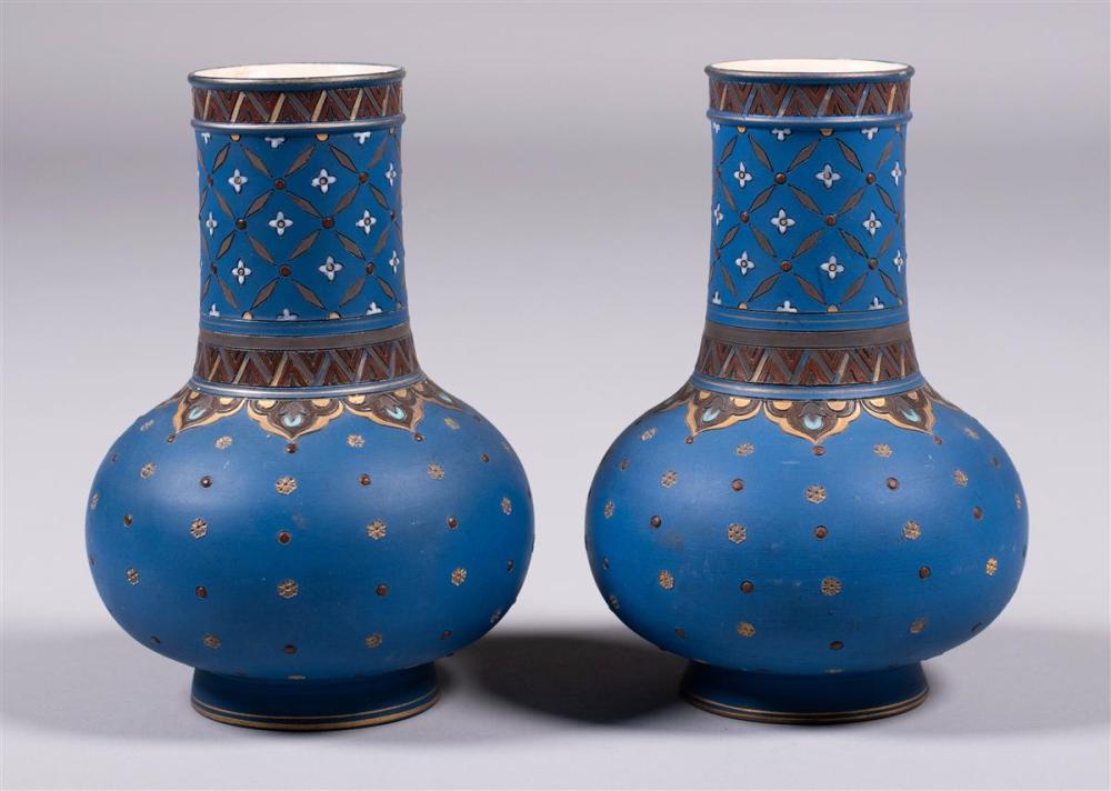 PAIR OF METTLACH (GERMAN)