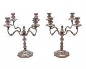 PAIR OF MEXICAN SILVER FOUR AR
