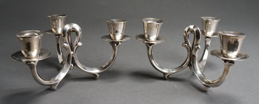 PAIR OF MEXICAN SILVER