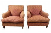 PAIR OF MICHAEL SMITH UPHOLSTE