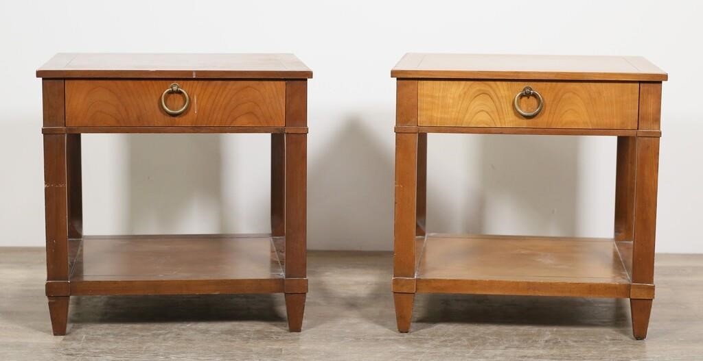 PAIR OF MICHAEL TAYLOR STYLE SIDE