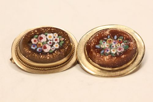 PAIR OF MICRO MAZA EARRINGPair of