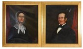 PAIR OF MID-19TH C. OIL ON CAN