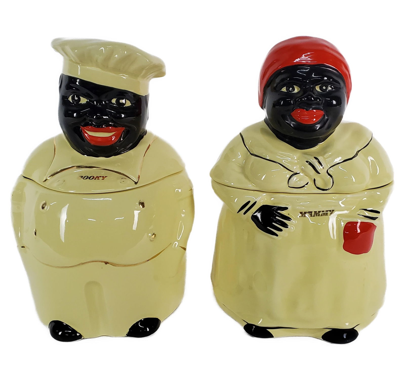 PAIR OF MID-CENTURY BLACK AMERICANA