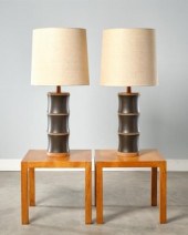 PAIR OF MID CENTURY MARTZ LAMP