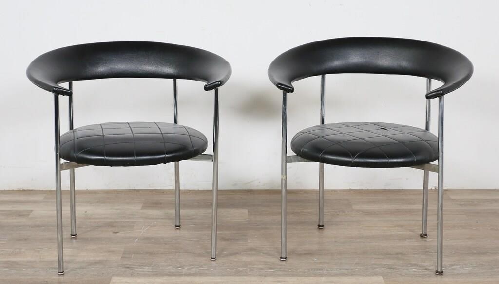 PAIR OF MID CENTURY MODERN RONDO