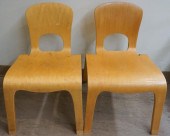PAIR OF MID-CENTURY MODERN BLO